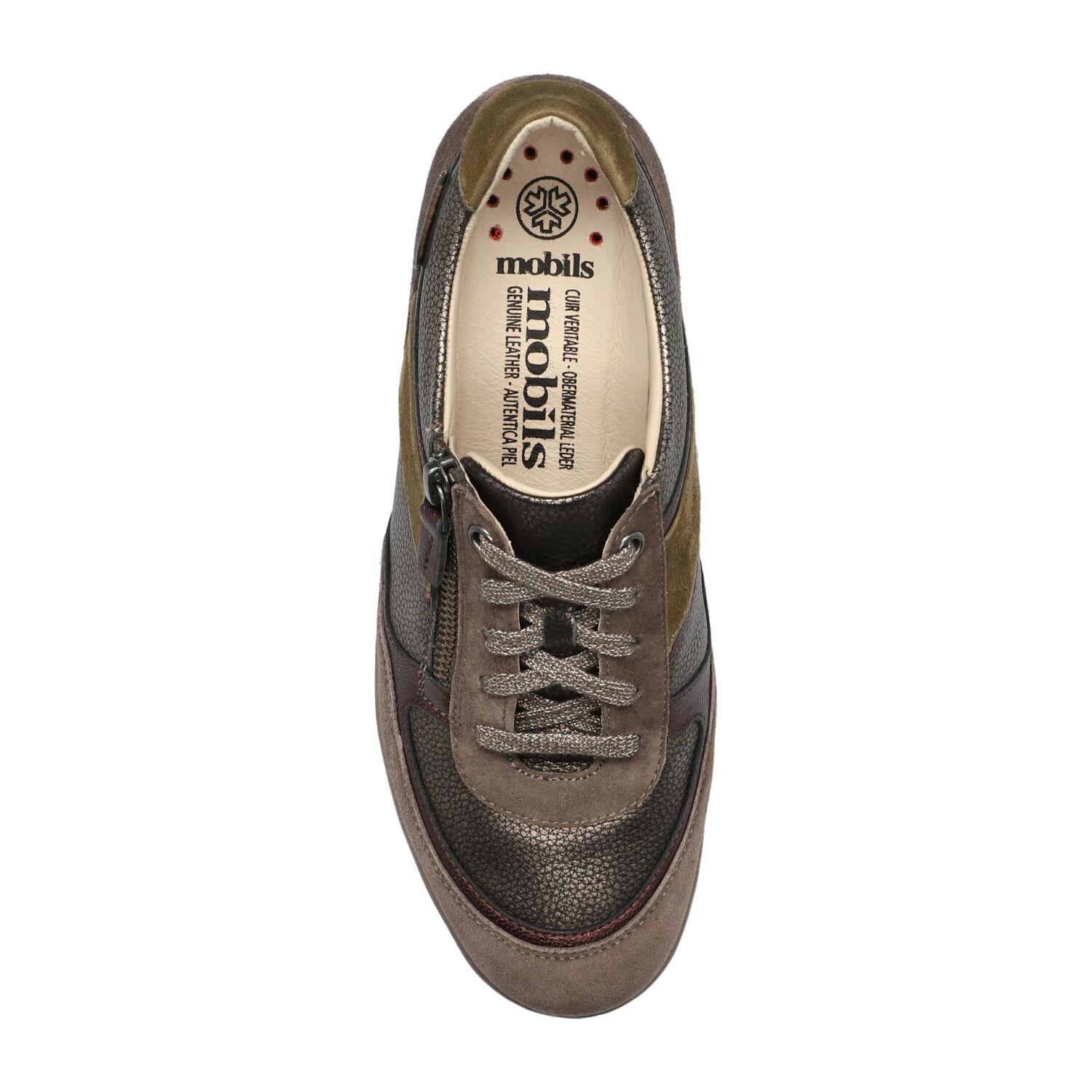 lacets femme modèle April marron glace - Mephisto